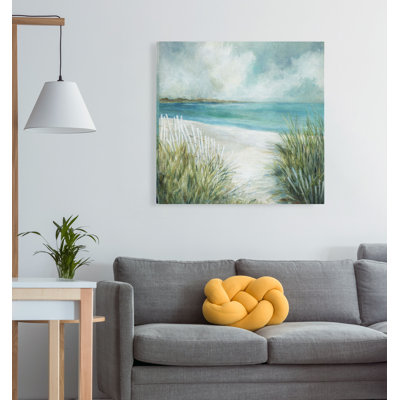 " Coastal Fences " Painting Print