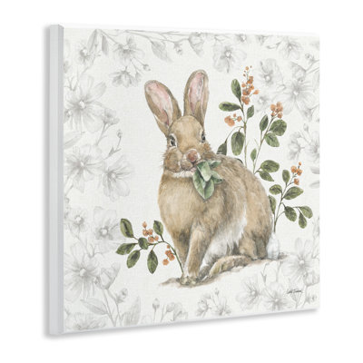 «Floral Garden Bunny» par Leslie Trimbach