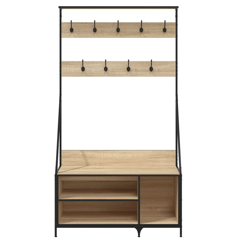 Elsmoriet 100cm Clothing Rack, Sonoma Oak