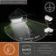 Saion 1 - Bulb Integrated LED Outdoor Armed Sconce with Dusk to Dawn-238096484