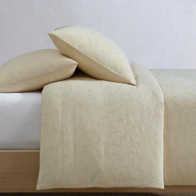 Calvin Klein Textural Rib Cotton Duvet Cover Set
