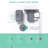 Wall Outlet Extender With Shelf, Night Light, Surge Protector, 5 Ac Outlets, 3 Usb A Ports, 1 Usb C, 3-sided Multi Plug, Gray