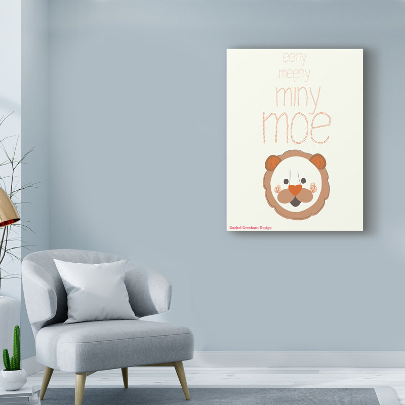 « eeny meeny », art sur toile, H 32 po x l 24 po x P 2 po