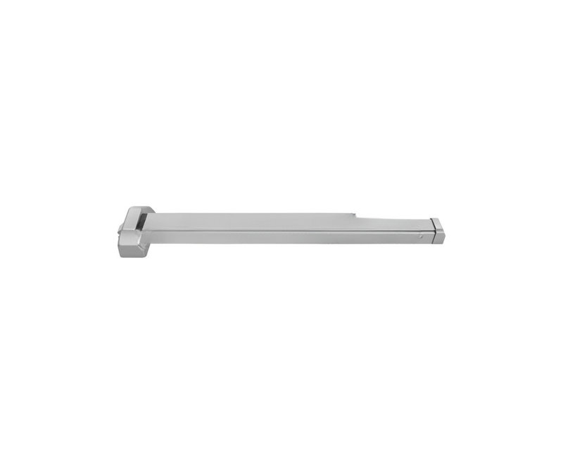 Jante anti-panique Deltana PDR36UL-AL 36 po UL, 3 heures, ignifuge, acier inoxydable aluminium