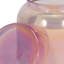 Sagebrook Home 4" 21 Oz Jasmine Luster Lidded Candle, Pink