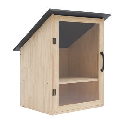 Petite armoire à livres en bois