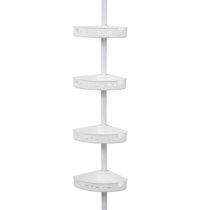 L.T. Williams Over Screen Shower Caddy - White