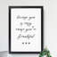 Loving You Is Easy - Picture Frame Typography-62802256-62802257