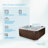 Grand Banks™ 5-Person 81-Jet Acrylic Lounger Hot Tub Spa, Stainless Steel Heater and Ozonator, Multi Color LED Lighting, Insulated Cover Included-99471664