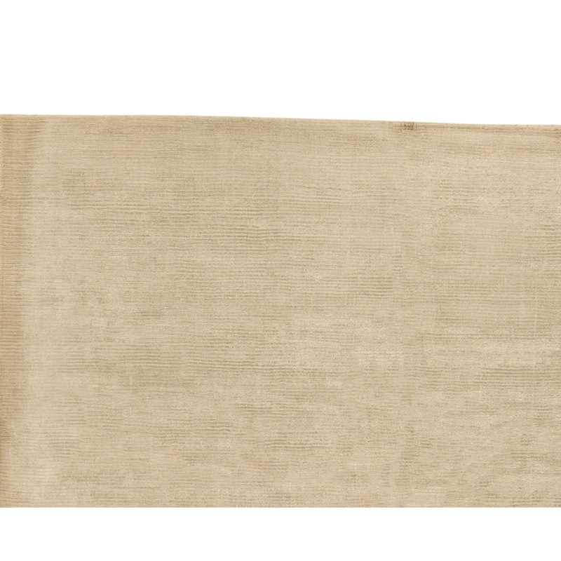 Hand Knotted Area Rug in Silver