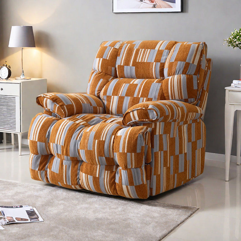 Makrina, Orange/Blue