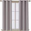 My Home Store Ultra-Soft Blackout Curtains Enguerran with Eyelets and Tie Backs-503787043-503787049