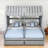 Campeon Twin Size Wood House Bed with 2 Drawers-640227945