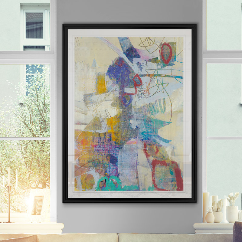 «Pascal II», reproduction sur toile, H 18,5 po x l 24,5 po x P 1,5 po, Noir