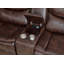 Trayvis Upholstered Power Reclining Sectional Sofa Brown-98417992
