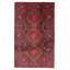 Tapis brun foncé Teimani 3 pi 9 po x 6 pi 4 po