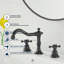 Robinet de lavabo de salle de bain avec drain TC-16389-TG-106752887