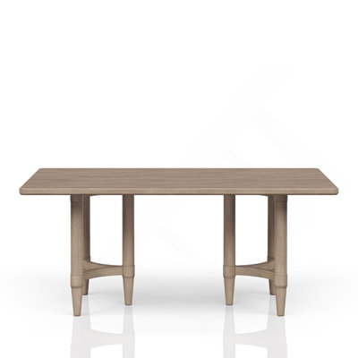 Counter Height Dining Table In Sand Colored Finish