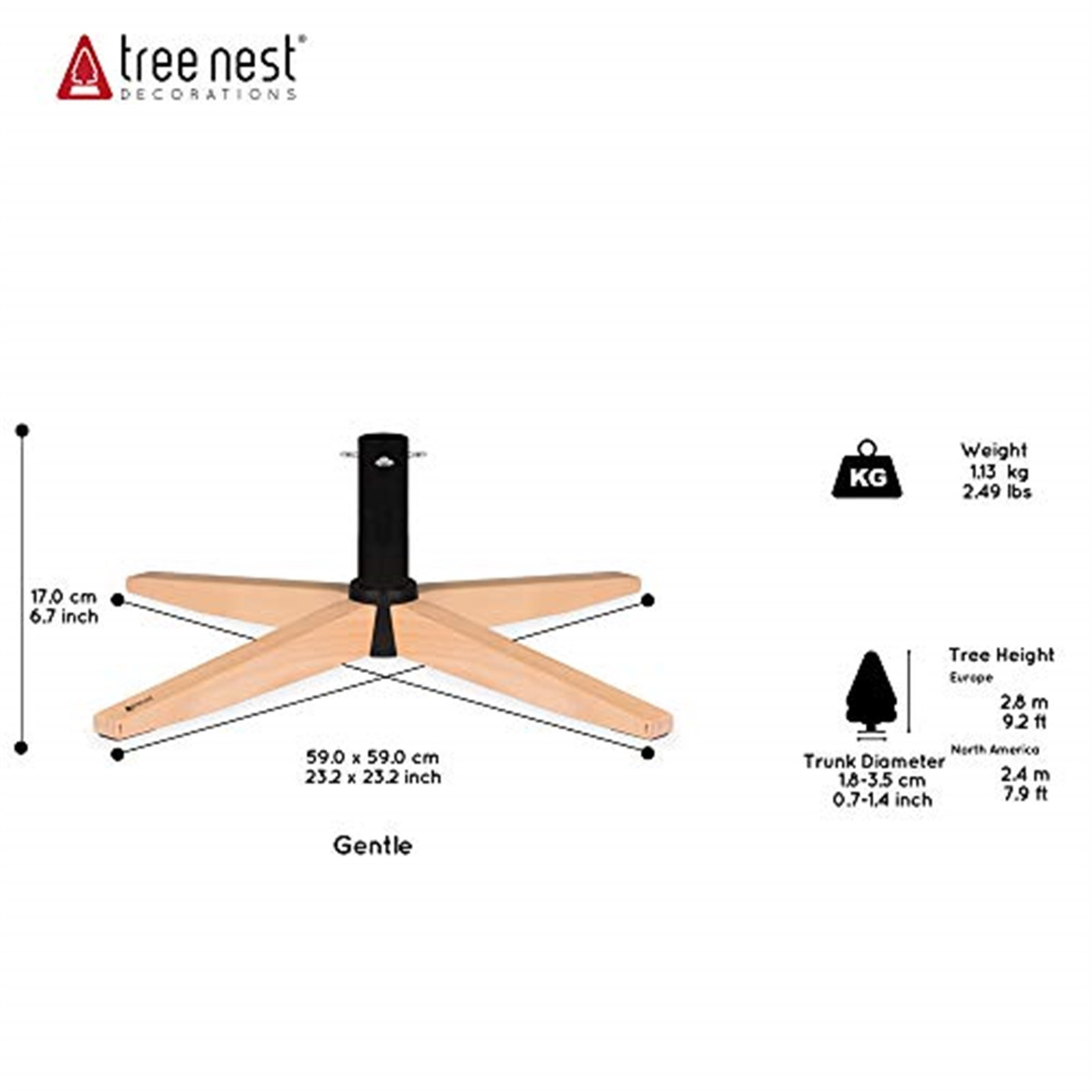 Gentle Artificial Tree Stand