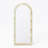 Half-Circle Manufactured Wood Full Length Mirrors