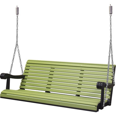 Fleurette 3 Person Porch Swing