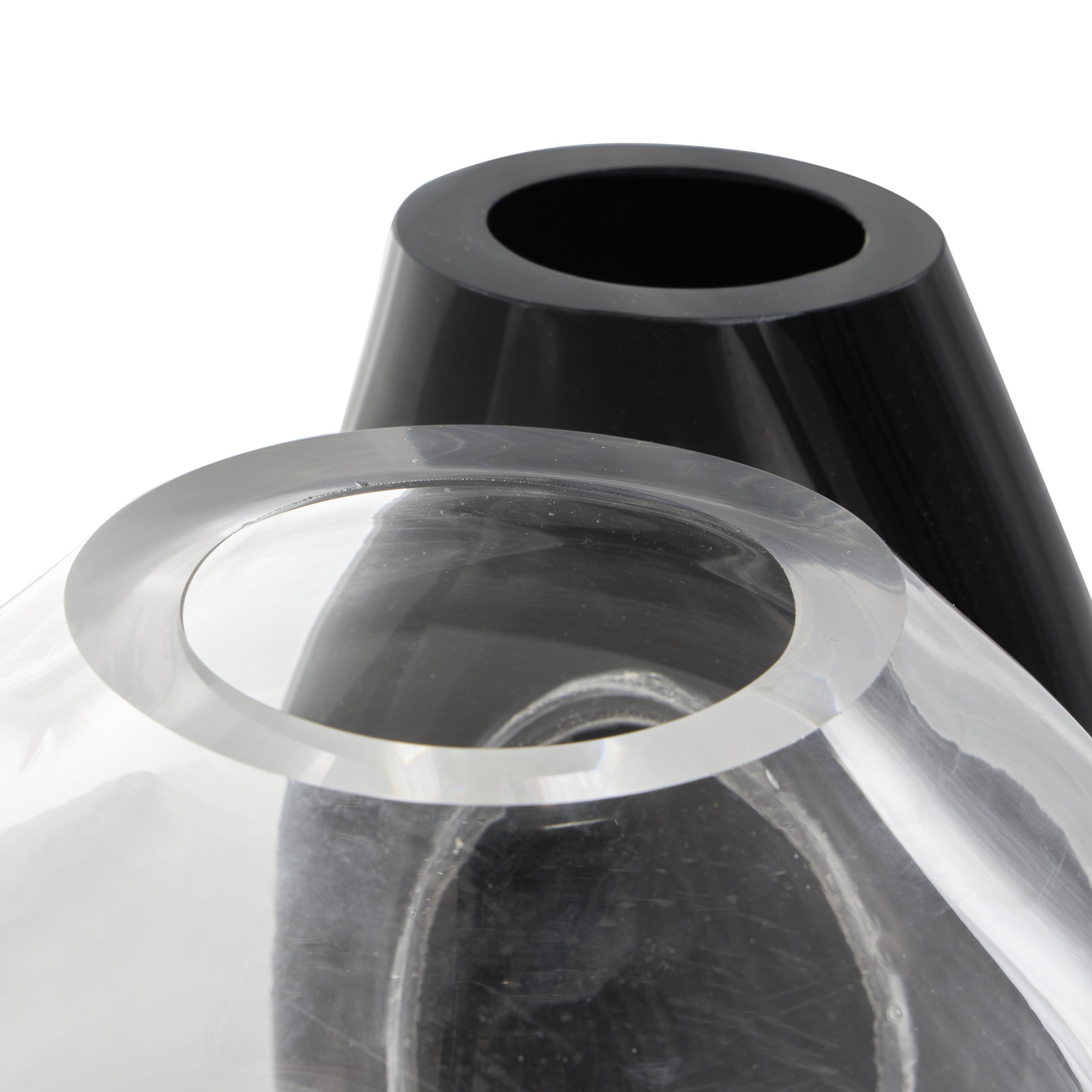 Aeson Recycled Glass Table Vase, 9.90" H x 13.05" W x 9.25" D