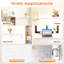 Table pliante murale 23,6 po