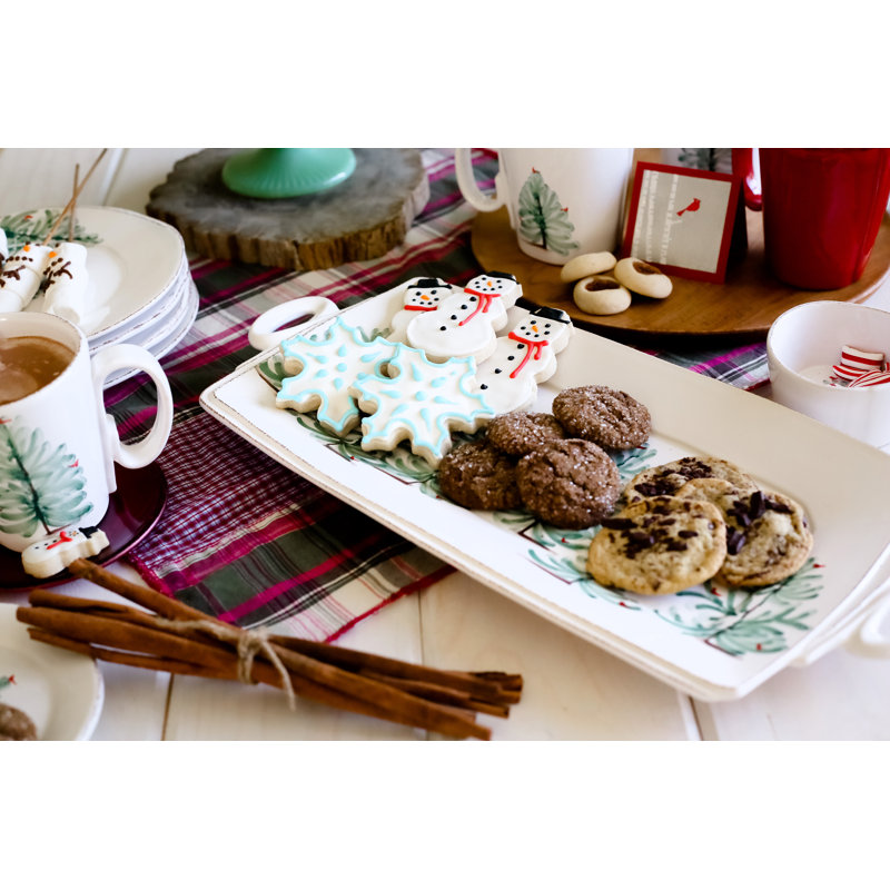 Lastra Holiday Stoneware Platter