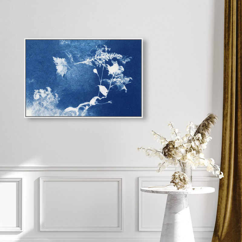 Faded Poetry II Print by Oliver Gal, 37"H x 25"W, White Floater Frame