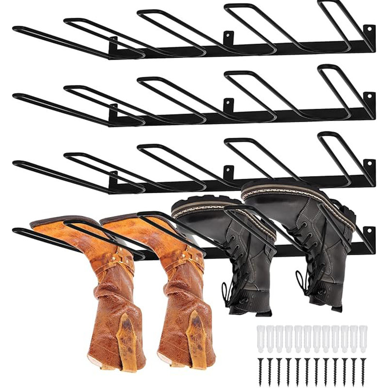 Rebrilliant 4 Pack Boot Rack Wader Hangers Holds 8 Pairs, Tall Holder ...