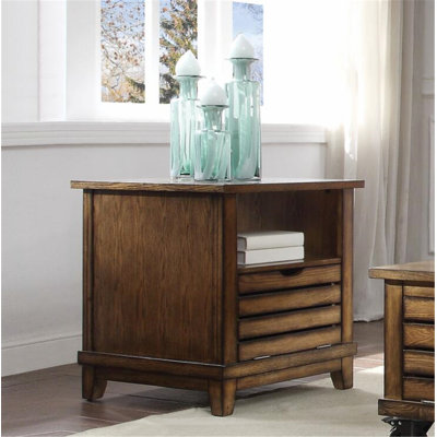 Table de bout avec rangement Kalayah