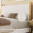 Bed Frame and Headboard, Corduroy Upholstered Bed Frame, Vertical Channel Design Headboard-1261560310-1261560306