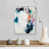 Cadre flottant blanc