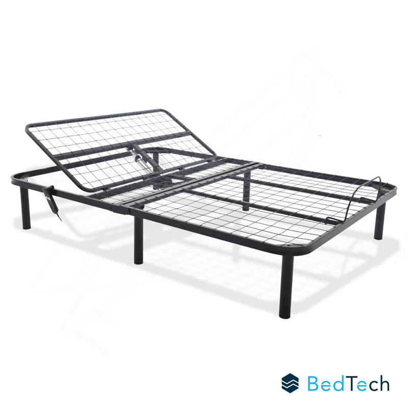 Versatile Adjustable Bed Base With Advanced Head Position Feature, Twin