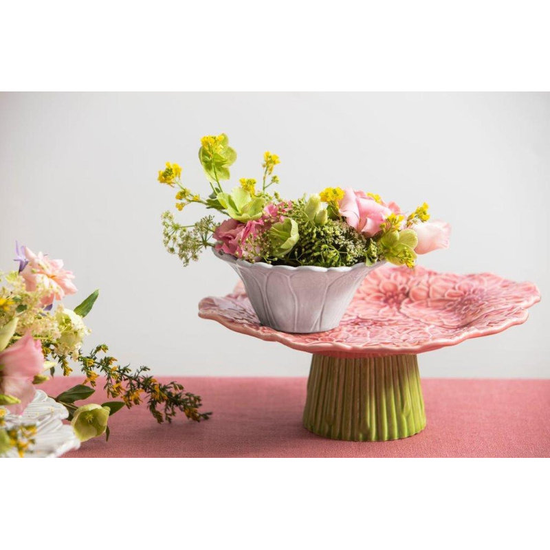 Maria Flor Earthenware Cake Stand
