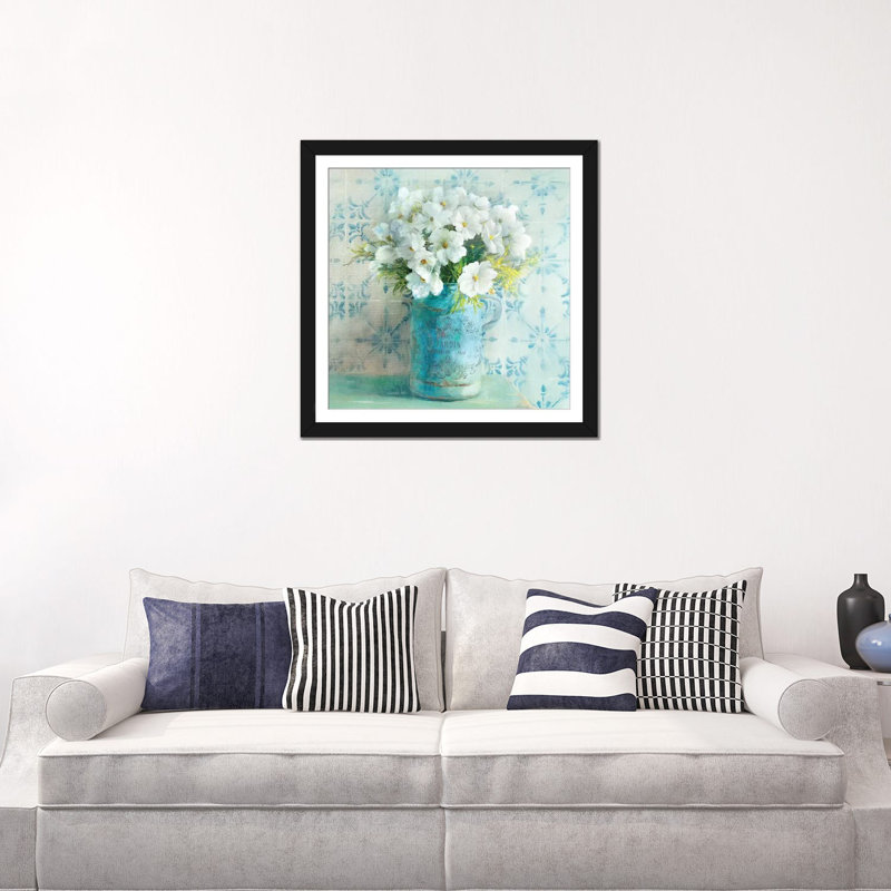 «May Blossoms I», reproduction d'art sur toile tendue, H 26 po x l 26 po x P 1,5 po, Toile tendue, Pas de tapis