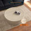 Table basse ronde et moderne Sandy