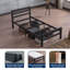 Buhara Metal Platform Bed Frame With Headboard And Footboard, Solid Premium Steel Mesh Base, Under Bed Storage Space, Easy Assembly-715200723-730398666
