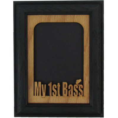 Solid Wood Picture Frame with Mat