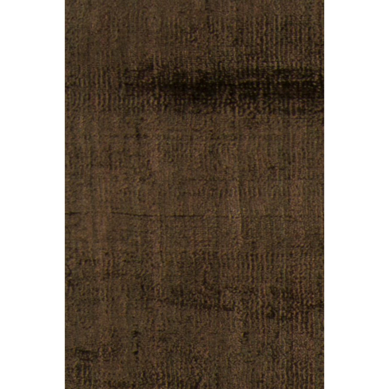 Tapis brun tissé à la main Alida, Rectangle 5 pi x 7 pi 6 po