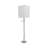 37" Bari Silver Marble Lamp