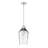 1 - Light Silver Single Pendant
