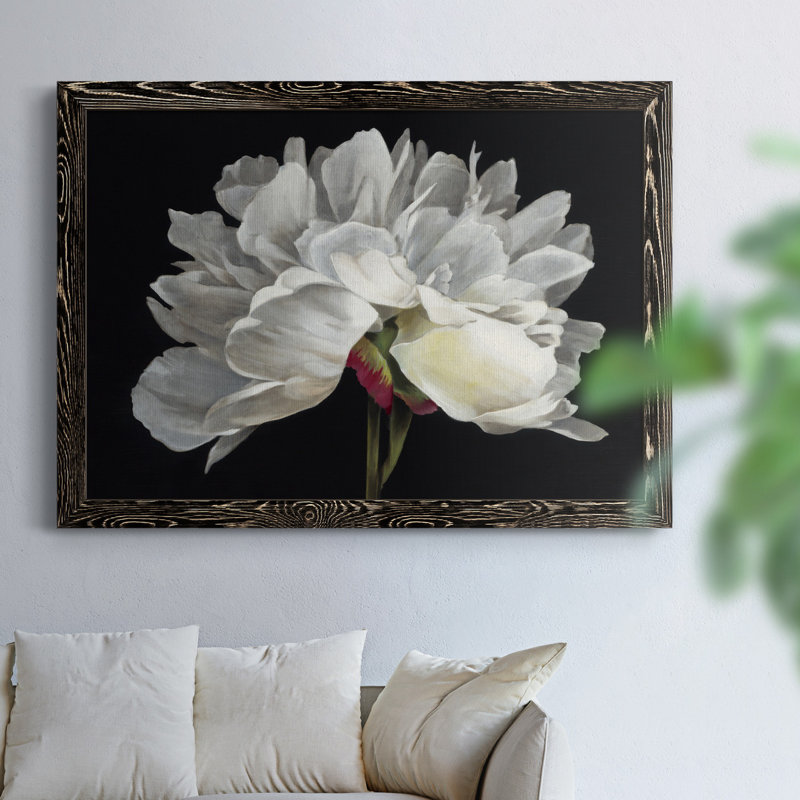 Morning Light - Reproduction d'art sur toile encadrée, Cadre noir, H 31 po x l 44 po x P 1 po