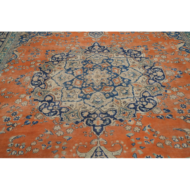 Tapis traditionnel en laine 10 x 12