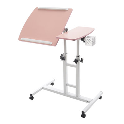 Adjustable Metal Base Writing Desk