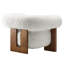 Jace Fabric Accent Chair In Feather