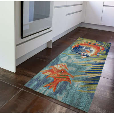 Hemsworth Hand Tufted Indoor / Outdoor Rug