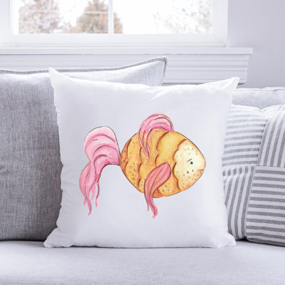 Nautical Sea Life_196 - Coussin décoratif avec coussin décoratif