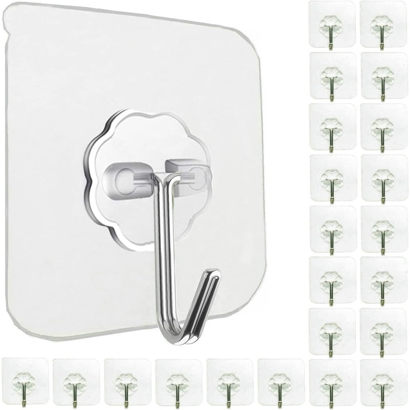 Wall Mounted Hook Rack