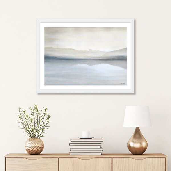 Sand & Stable Lake Majesty - Painting Print & Reviews | Wayfair